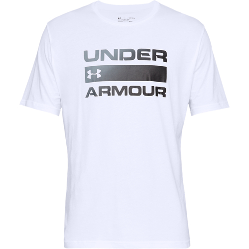 Under Armour Ua Team Issue Wordmark Ss - white