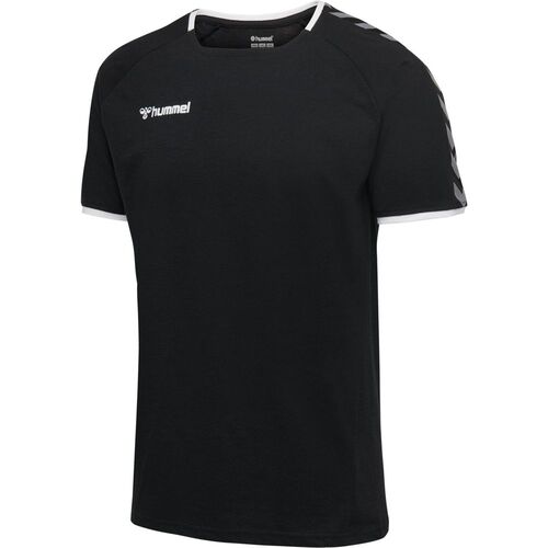 Hummel Hmlauthentic Kids Training Tee - black/white
