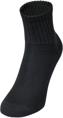 Jako Sportsocken Kurz 3Er Pack - schwarz