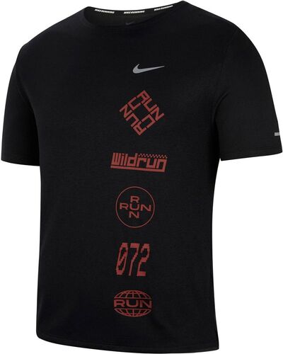 Nike Herren T-Shirt M Nk Df Miler Top Ss Wr Gx