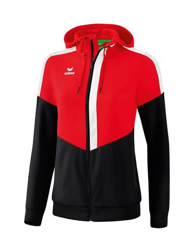 Erima Squad Presentation Jacket - red/black/white