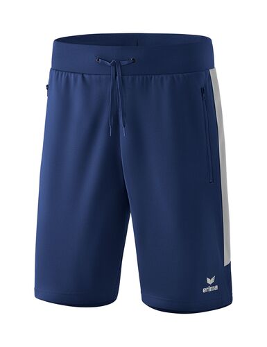 Erima Squad Shorts Without Inner Slip - new navy/silver grey