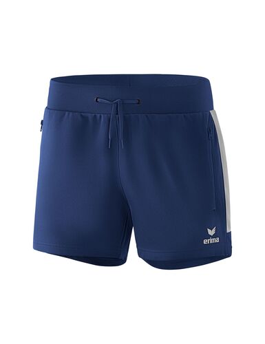 Erima Squad Shorts Without Inner Slip - new navy/silver grey