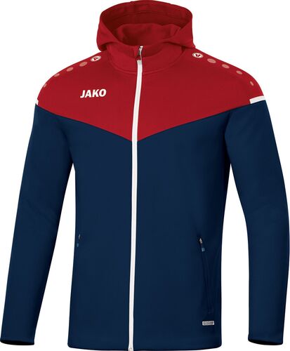 Jako Kapuzenjacke Champ 2.0 - marine/chili rot