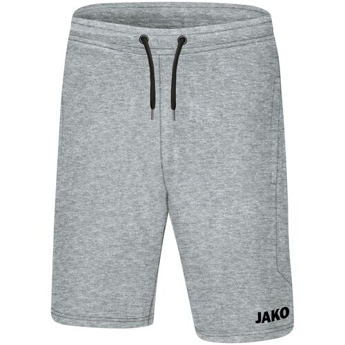 Jako Short Base - hellgrau meliert