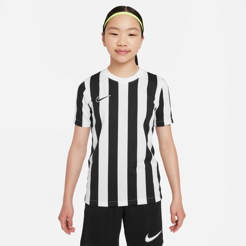 Nike Dri-FIT Division 4 Kurzarm-Fu�balltrikot mit Streifen f�r �ltere Kinder