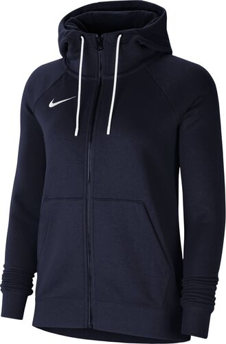 Nike Park Fu�ball-Hoodie Kapuze aus Fleece mit durchgehendem Rei�verschluss f�r Damen