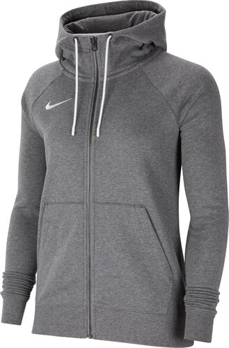 Nike Park Fu�ball-Hoodie Kapuze aus Fleece mit durchgehendem Rei�verschluss f�r Damen