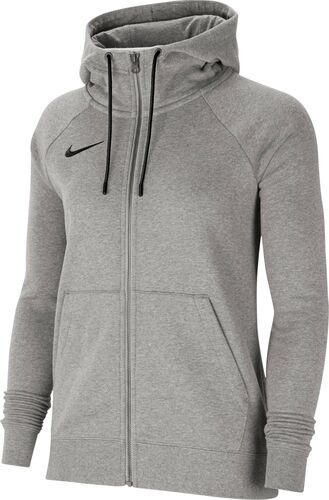 Nike Park Fu�ball-Hoodie Kapuze aus Fleece mit durchgehendem Rei�verschluss f�r Damen