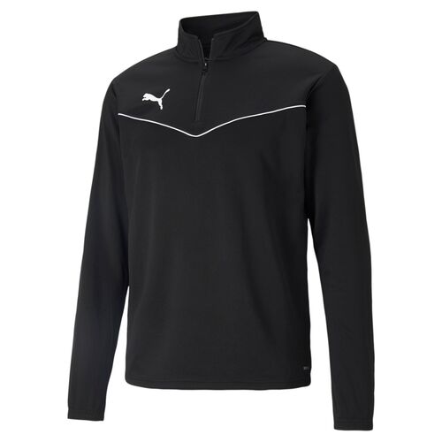 Puma teamRISE 1/4 Zip Top - schwarz