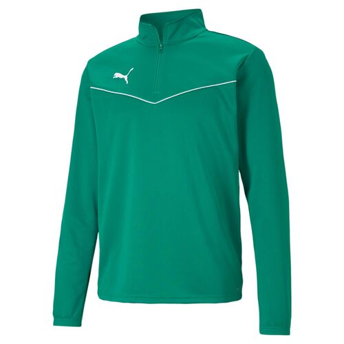 Puma teamRISE 1/4 Zip Top - gr�n
