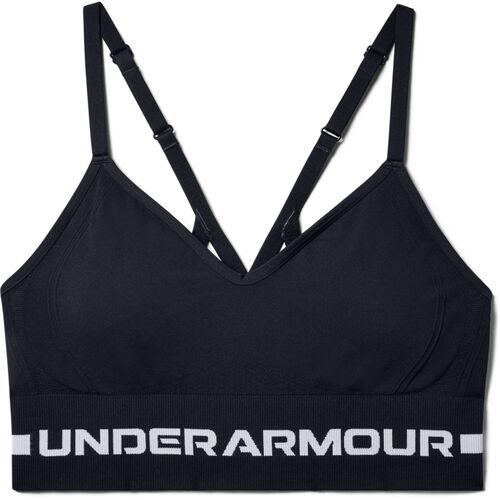 Under Armour Ua Seamless Low Long Bra - black