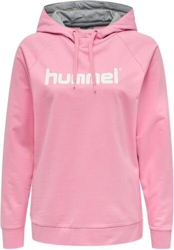 Hummel Hmlgo Cotton Logo Hoodie Woman - cotton candy