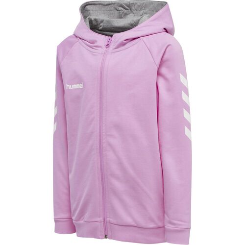 Hummel Hmlgo Kids Cotton Zip Hoodie - orchid