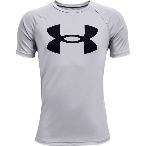 Under Armour Ua Tech Big Logo Ss - mod gray light heather