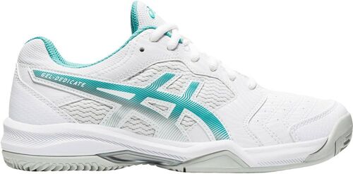 Asics Gel-Dedicate 6 Clay - white/techno cyan