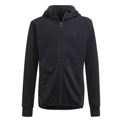 adidas Kinder Designed to Move Fleece Kapuzenjacke - Genderneutral