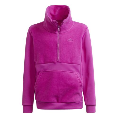 adidas Kinder Designed to Move Fleece Half Zip Oberteil - Genderneutral