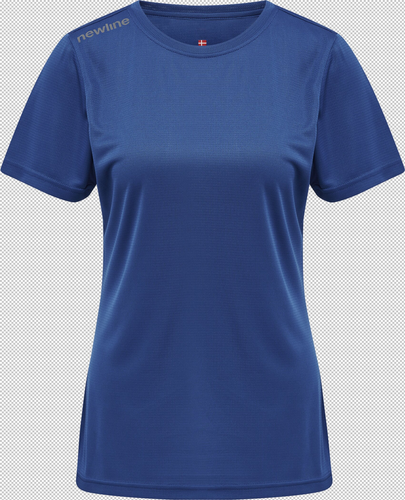 newline Women Core Functional T-Shirt S/S - true blue