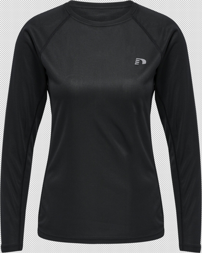 newline Women Core Running T-Shirt L/S - black