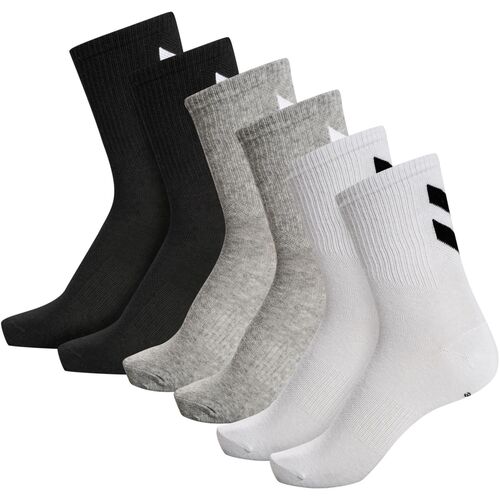 Hummel Hmlchevron 6-Pack Socks - white/black/grey