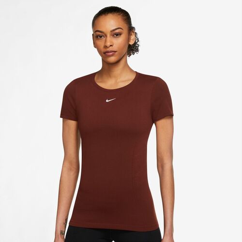 Nike Damen T-Shirt W Nk Dfadv Aura Slim Ss Top