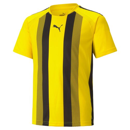Puma teamLIGA Striped Jersey Jr - gelb