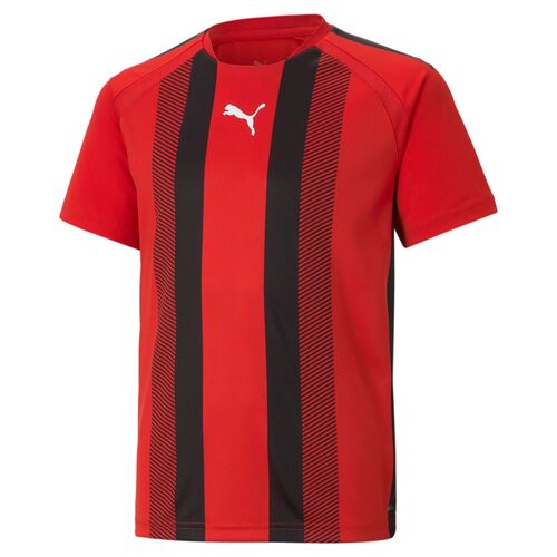 Puma teamLIGA Striped Jersey Jr - rot