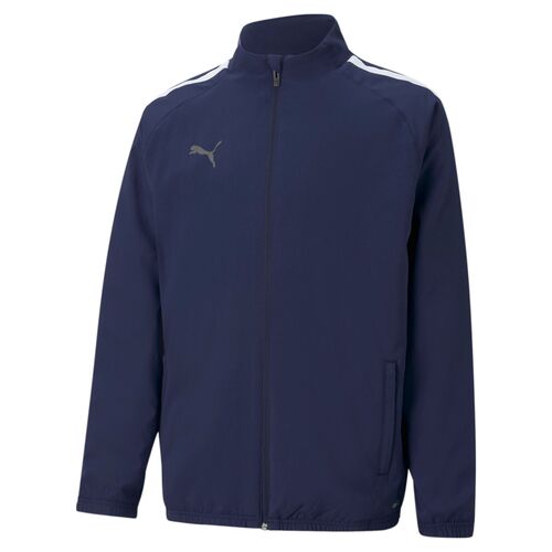 Puma teamLIGA Sideline Jkt Jr - blau
