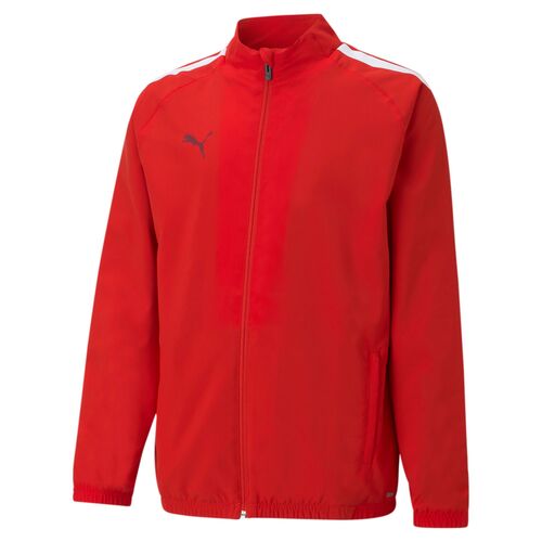 Puma teamLIGA Sideline Jkt Jr - rot
