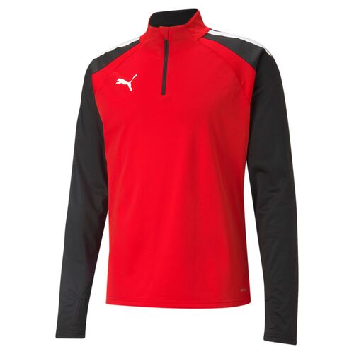 Puma teamLIGA 1/4 Zip Top - rot