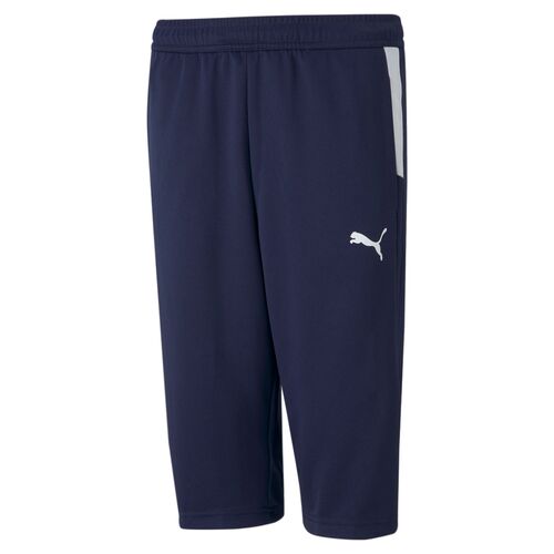 Puma teamLIGA Training 3/4 Pants Jr - blau
