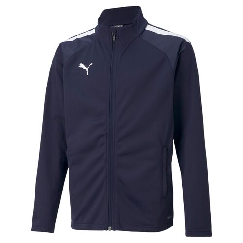 Puma teamLIGA Training Jacket Jr - blau