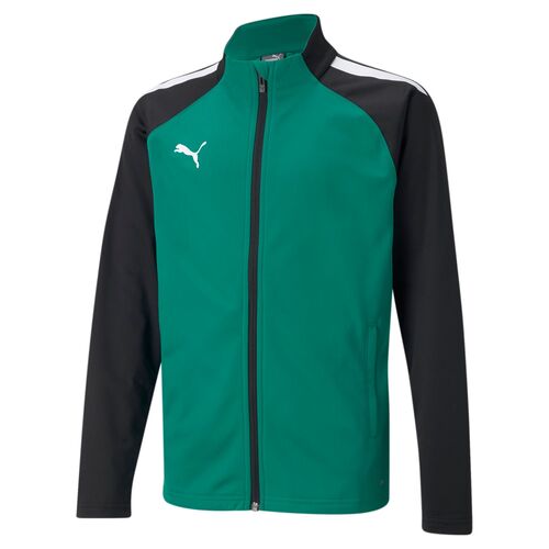 Puma teamLIGA Training Jacket Jr - gr�n