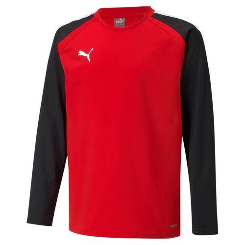 Puma teamLIGA Training Sweat Jr - rot
