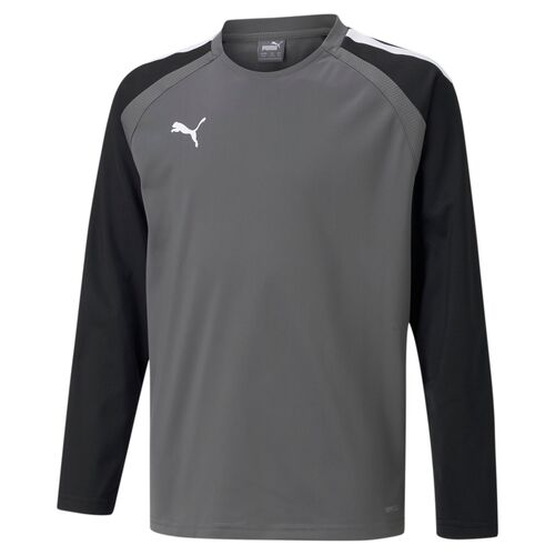 Puma teamLIGA Training Sweat Jr - grau