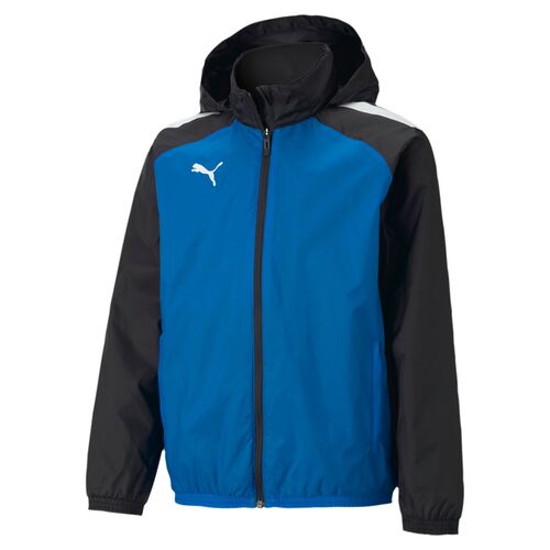Puma teamLIGA All Weather Jkt Jr - blau