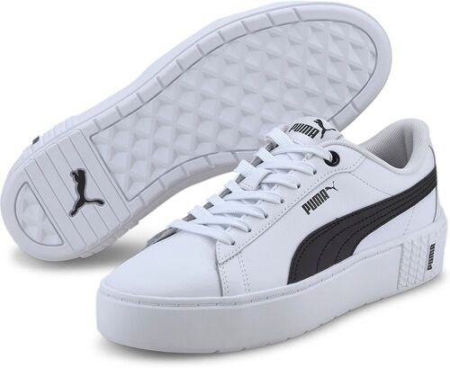 Puma Puma Smash Platform V2 L - puma white-puma black