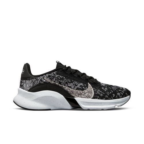 Nike Damen Trainingsschuhe W Nike Superrep Go 3 Nn Fk   black/metallic silver