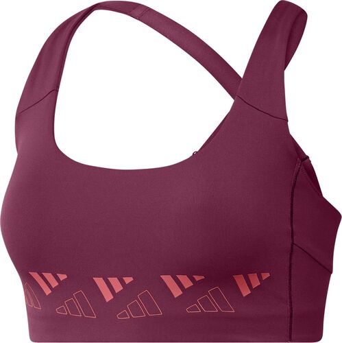 adidas Damen adidas Powerimpact Training Medium-Support Logo Sport-BH