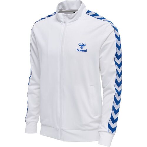 Hummel Hmlnathan 2.0 Zip Jacket - white/true blue