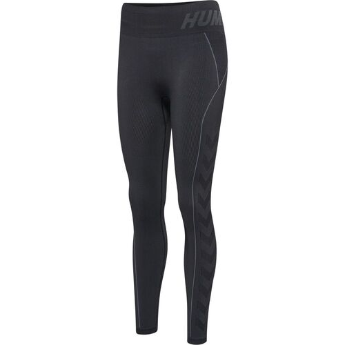 Hummel Hmlte Christel Seamless Mw Tights - black/asphalt melange