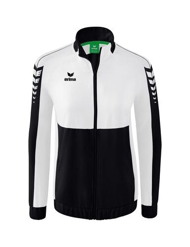Erima Six Wings Presentation Jacket - black/white