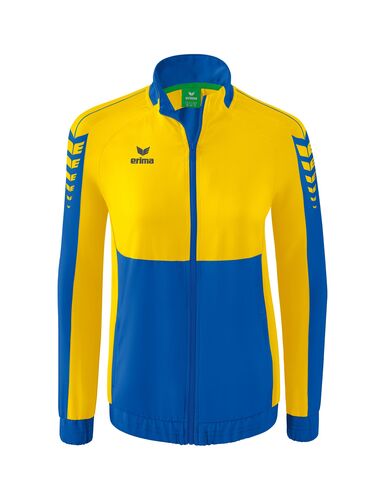 Erima Six Wings Presentation Jacket - new royal/yellow