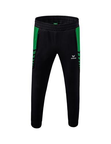 Erima Six Wings Training Pants - black/smaragd