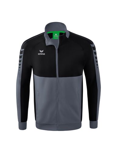 Erima Six Wings Training Jacket - slate grey/black