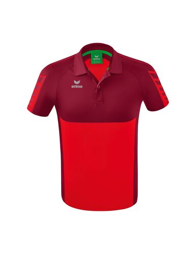 Erima Six Wings Poloshirt Function - red/bordeaux