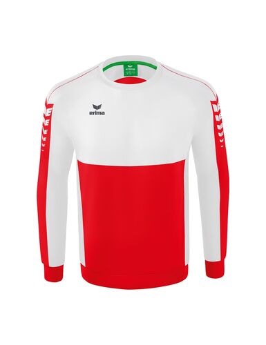 Erima Six Wings Sweatshirt - red/white