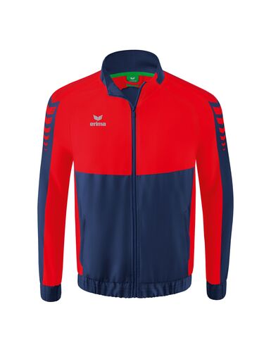 Erima Six Wings Presentation Jacket - new navy/red