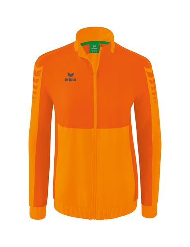 Erima Six Wings Presentation Jacket - new orange/orange
